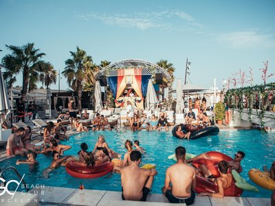go beach club barcelona